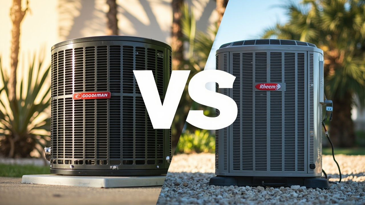 Comparing Rheem and Goodman Systems for Budget Minded Homeowners in West Little River